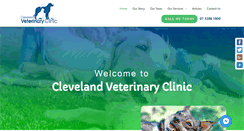 Desktop Screenshot of clevelandvet.com.au